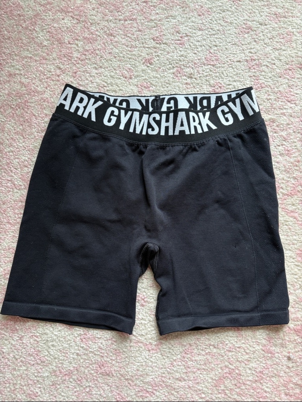 Gymshark Black Athletic Training Shorts with Branded Waistband